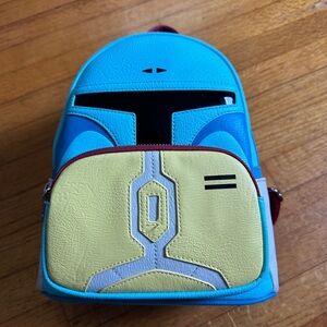 Loungefly Star Wars Droids Boba Fett Mini Backpack NYCC exclusive